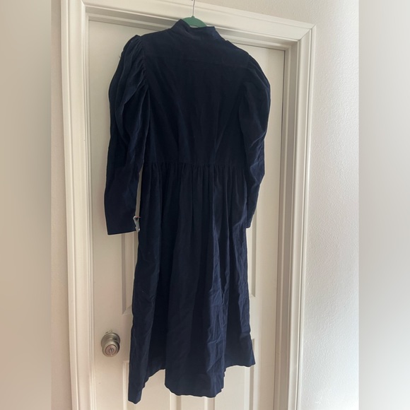 Vintage Bromley Corduroy Long Sleeve Full Length Button Down Dress 🌵14 - Picture 4 of 7